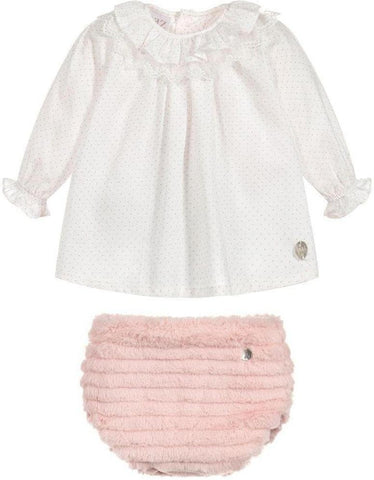 Paz Rodriguez Baby Girls Pink 3 Piece Set Paz Rodriguez Baby Girls Pink 3 Piece Set