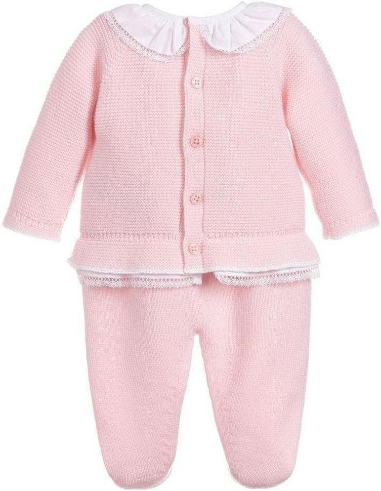 Paz Rodriguez Baby Girls Pink & White Set Paz Rodriguez Baby Girls Pink & White Set