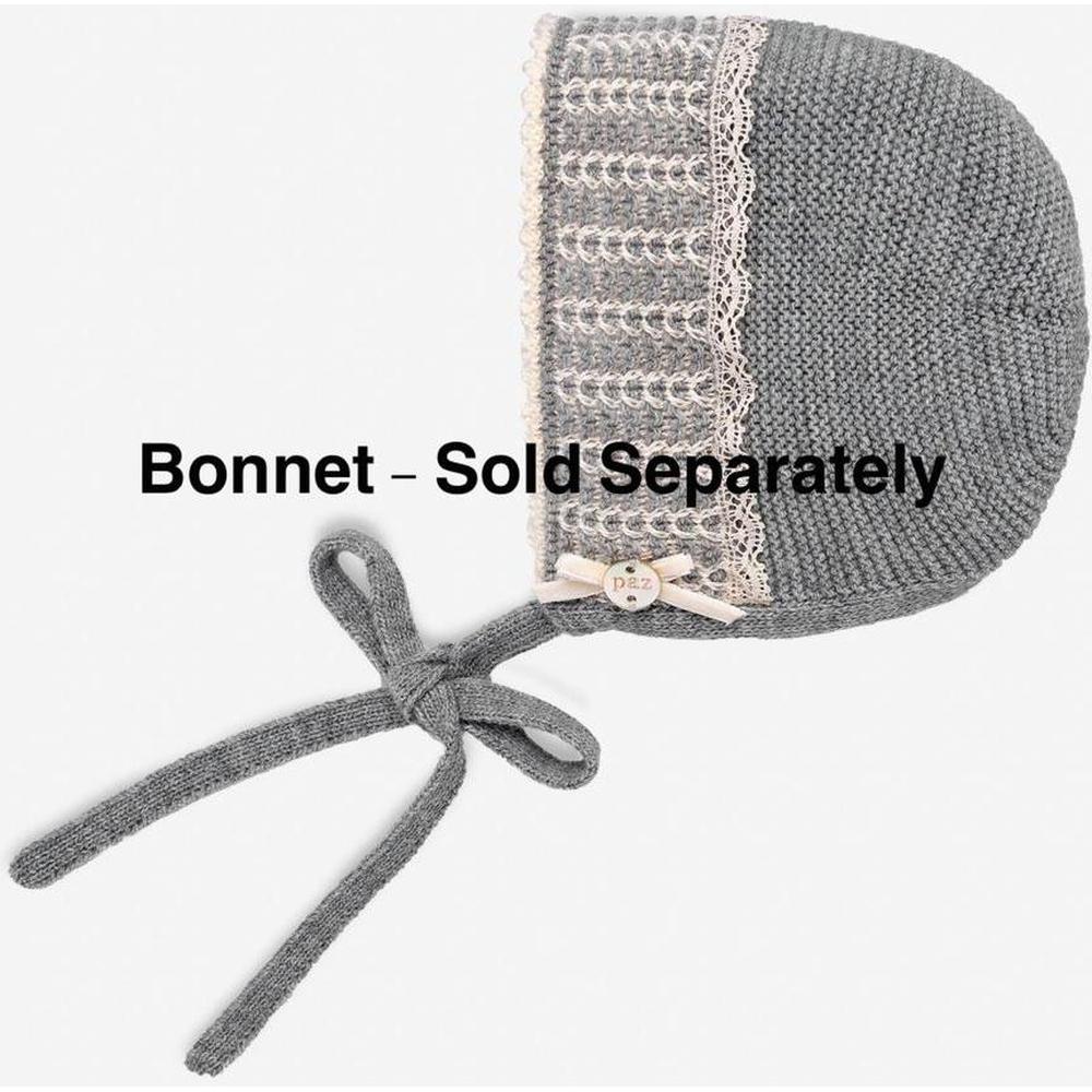 Paz Rodriguez Baby Grey 'Saturno' Knitted Set Paz Rodriguez Baby Grey 'Saturno' Knitted Set