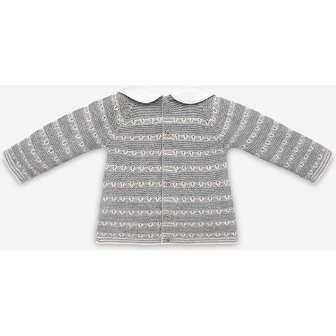 Paz Rodriguez Boys Pale Grey 'Saturno' Knitted Set Paz Rodriguez Boys Pale Grey 'Saturno' Knitted Set