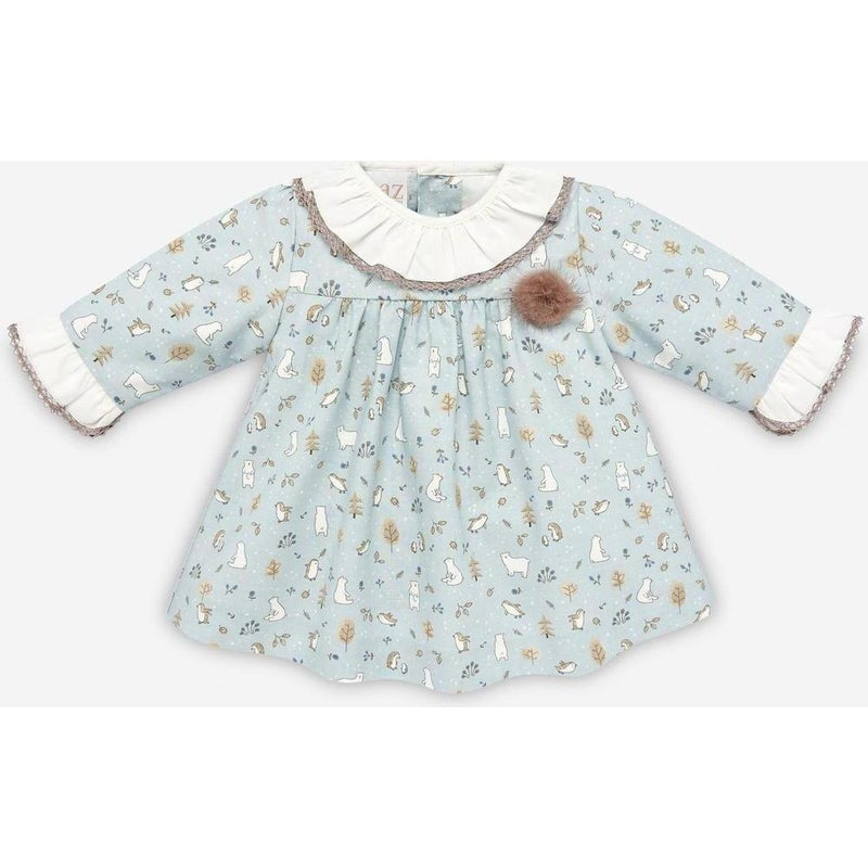 Paz Rodriguez Girls Mist Green 'Polar' Dress Paz Rodriguez Girls Mist Green 'Polar' Dress