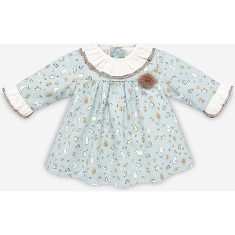 Paz Rodriguez Girls Mist Green 'Polar' Dress Paz Rodriguez Girls Mist Green 'Polar' Dress