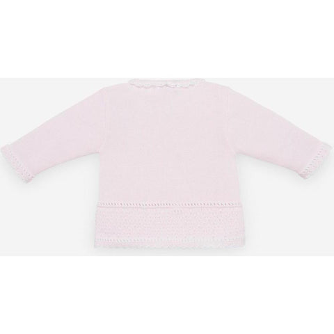Paz Rodriguez Girls Pale Pink Knitted Set Paz Rodriguez Girls Pale Pink Knitted Set