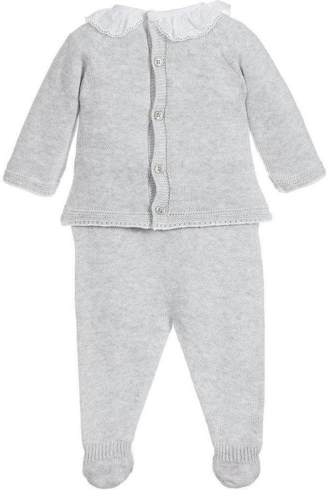 Paz Rodriguez Girls 'Perla' Two Piece Knitted Set Paz Rodriguez Girls 'Perla' Two Piece Knitted Set