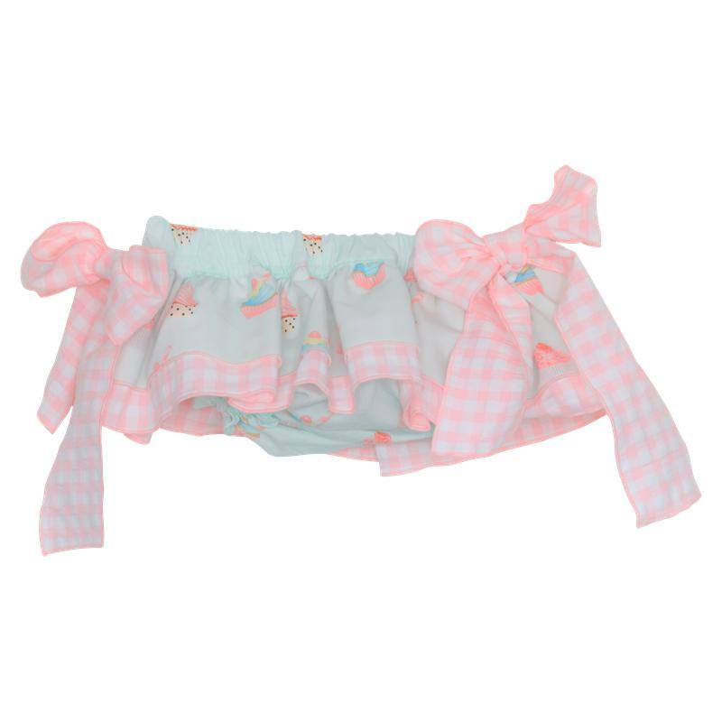 Phi Clothing Girls Aqua Cup Cakes Top & Bloomers Phi Clothing Girls Aqua Cup Cakes Top & Bloomers