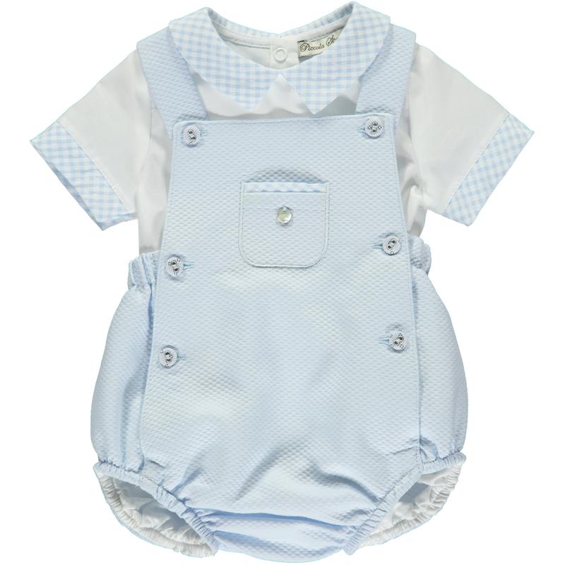 Piccola Speranza Boys Blue Outfit Set Piccola Speranza Boys Blue Outfit Set