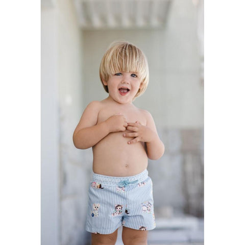 Sal & Pimenta Boys Furry Ball Trunks Sal & Pimenta Boys Furry Ball Trunks