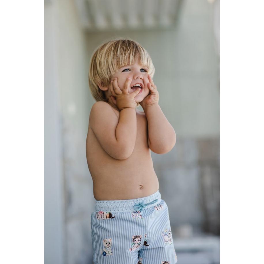 Sal & Pimenta Boys Furry Ball Trunks Sal & Pimenta Boys Furry Ball Trunks