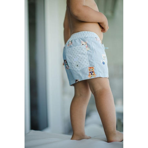 Sal & Pimenta Boys Furry Ball Trunks Sal & Pimenta Boys Furry Ball Trunks