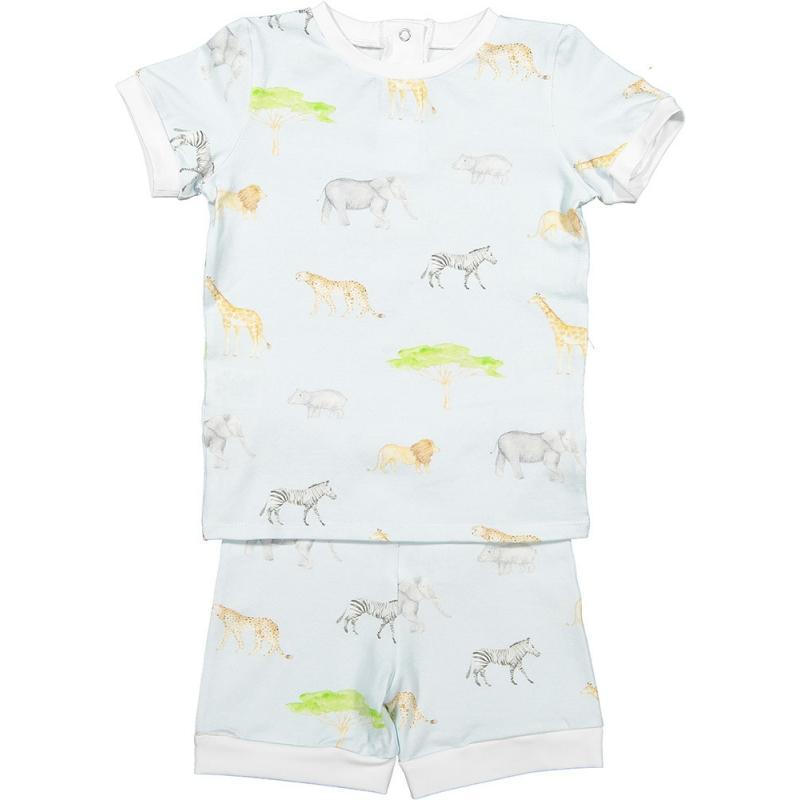 Sal & Pimenta Boys Sunset Safari Pajamas Sal & Pimenta Boys Sunset Safari Pajamas