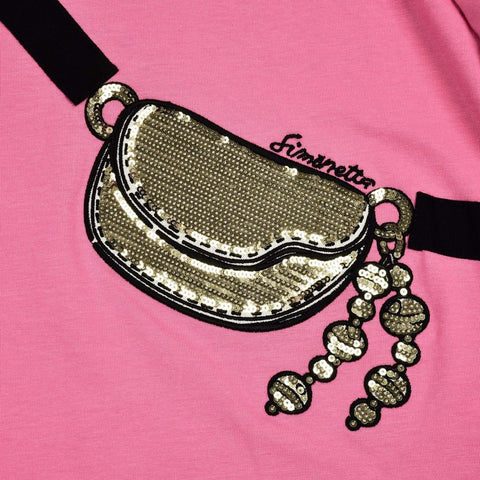 Simonetta Girls Coral Pink Dress Simonetta Girls Coral Pink Dress