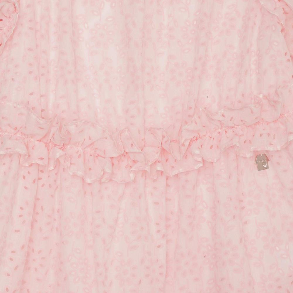 Simonetta Girls Pink Dress Simonetta Girls Pink Dress
