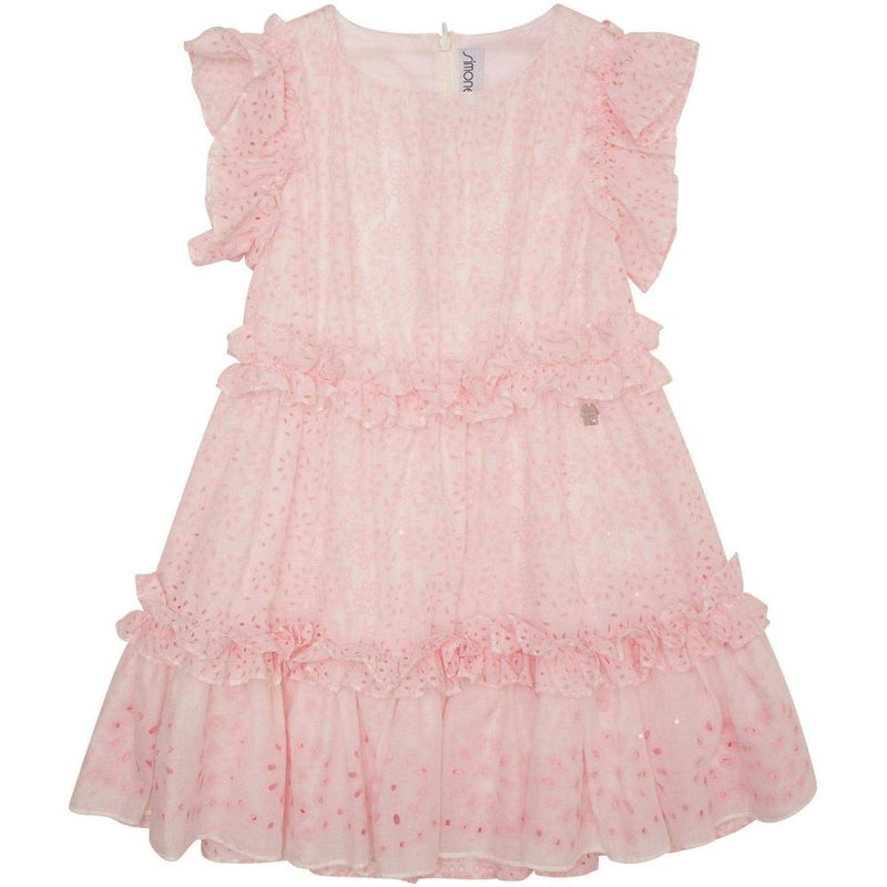 Simonetta Girls Pink Dress Simonetta Girls Pink Dress