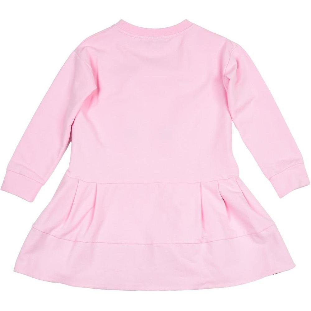 Simonetta Girls Pink Pom Pom Dress Simonetta Girls Pink Pom Pom Dress