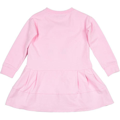 Simonetta Girls Pink Pom Pom Dress Simonetta Girls Pink Pom Pom Dress