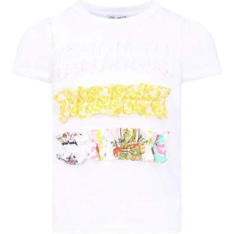 Simonetta Girls White T-Shirt Simonetta Girls White T-Shirt