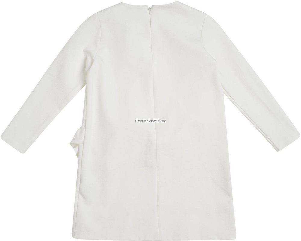 Simonetta SIMONETTA Girls Ivory Ruffle Dress Simonetta SIMONETTA Girls Ivory Ruffle Dress