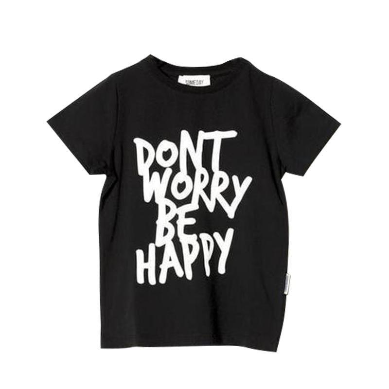 Sometime Soon Boys Black 'Bobby' T-Shirt Sometime Soon Boys Black 'Bobby' T-Shirt