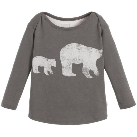 The Little Tailor Baby Boys Grey Polar Bear Top and Comfy Pants The Little Tailor Baby Boys Grey Polar Bear Top and Comfy Pants