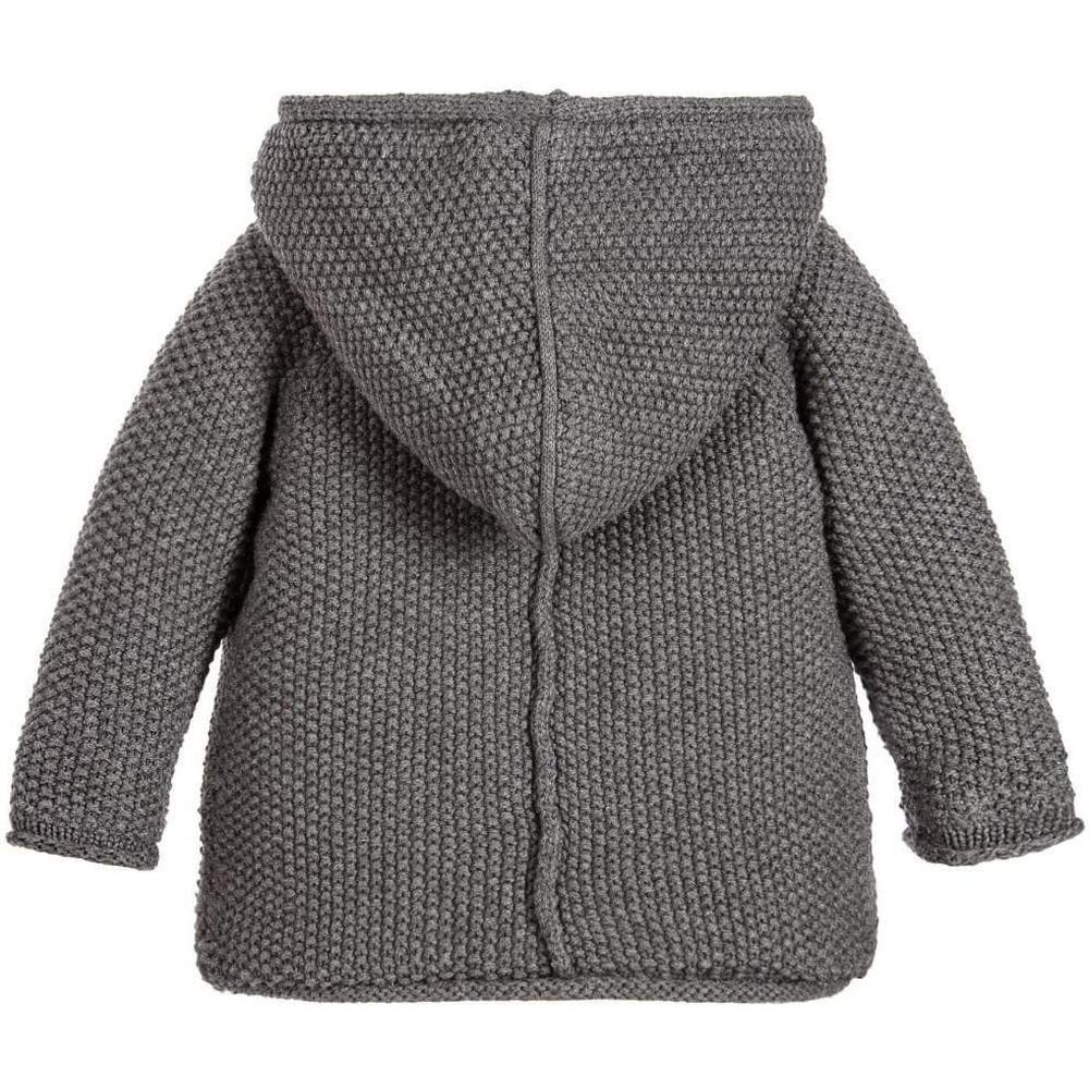 The Little Tailor Charcoal Grey Pram Coat The Little Tailor Charcoal Grey Pram Coat