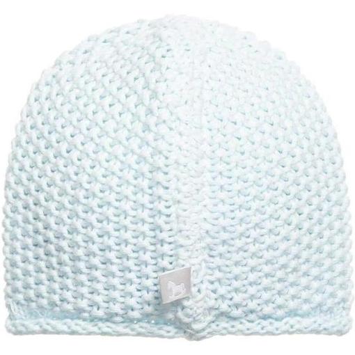 The Little Tailor Pale Blue Knitted Hat The Little Tailor Pale Blue Knitted Hat
