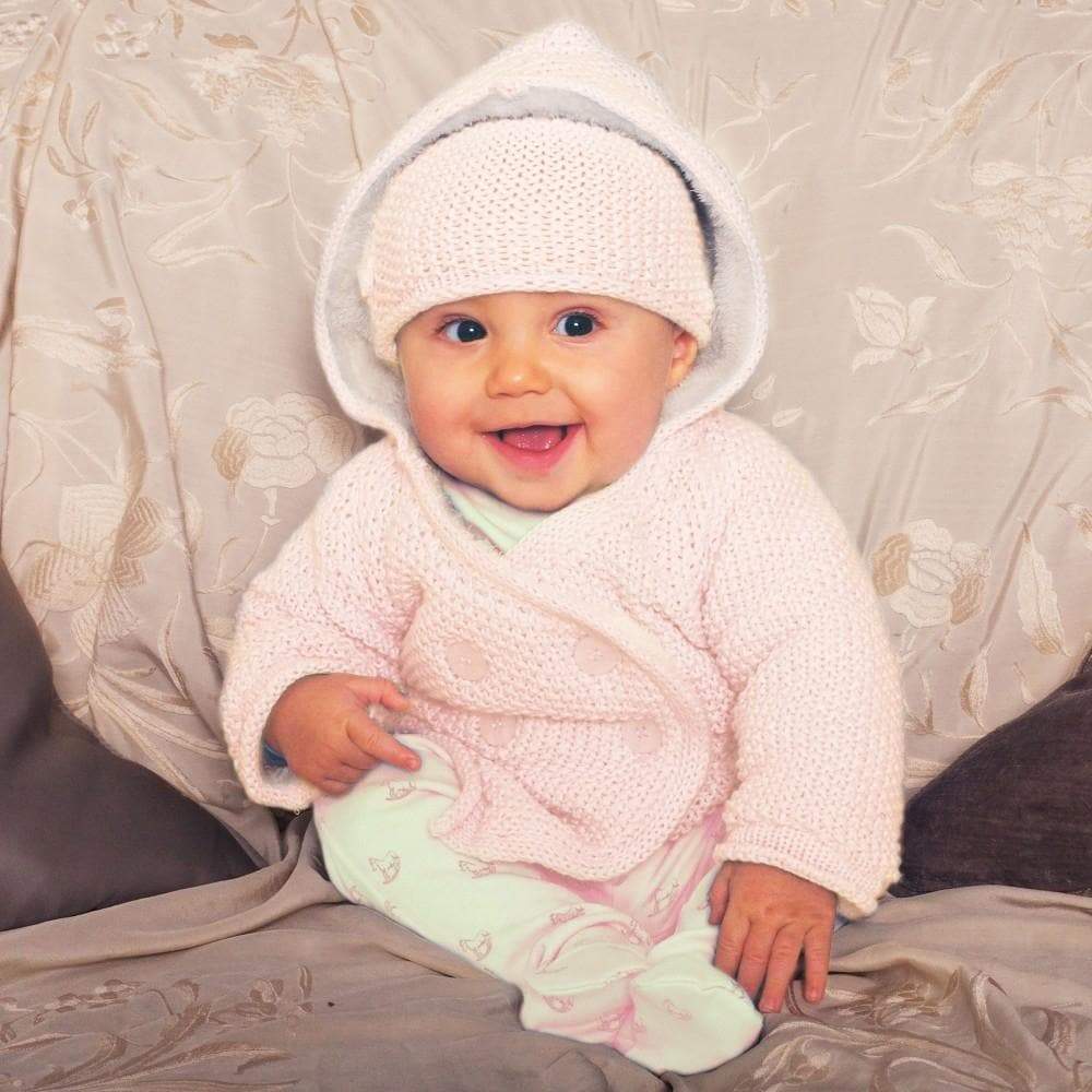 The Little Tailor Pale Pink Pram Coat The Little Tailor Pale Pink Pram Coat