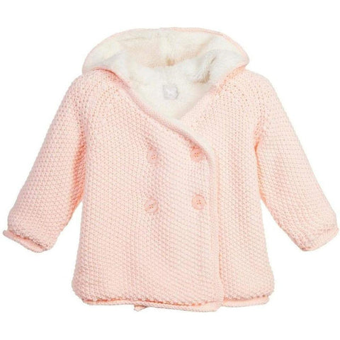 The Little Tailor Pale Pink Pram Coat The Little Tailor Pale Pink Pram Coat