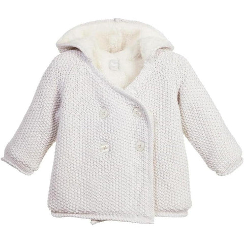 The Little Tailor Soft Grey Pram Coat The Little Tailor Soft Grey Pram Coat