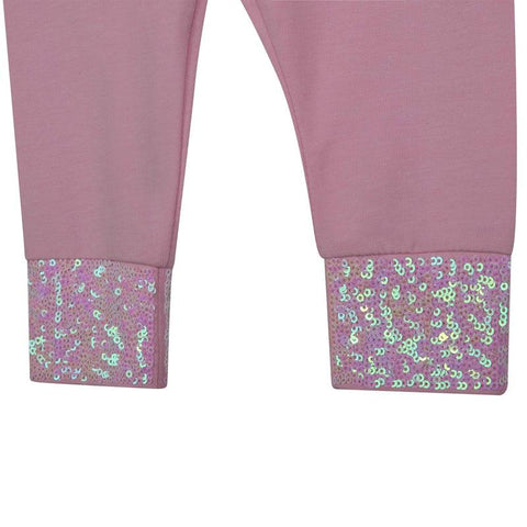 Billieblush Girl Pink Glitter Leggings Billieblush Girl Pink Glitter Leggings