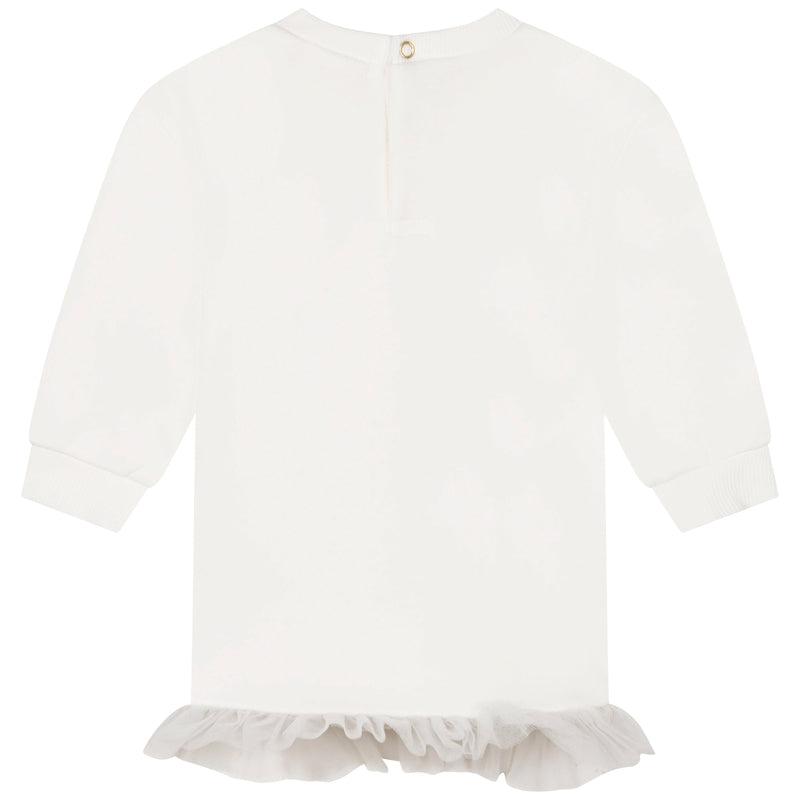 Billieblush Girls Ivory Cool Girls Dress Billieblush Girls Ivory Cool Girls Dress