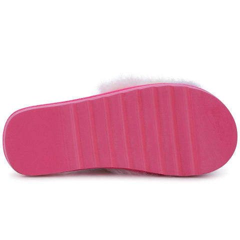 Billieblush Girls Pink Multi Coloured Sliders Billieblush Girls Pink Multi Coloured Sliders