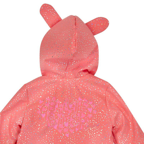 Billieblush Girls Red Glitter Rain Coat Billieblush Girls Red Glitter Rain Coat