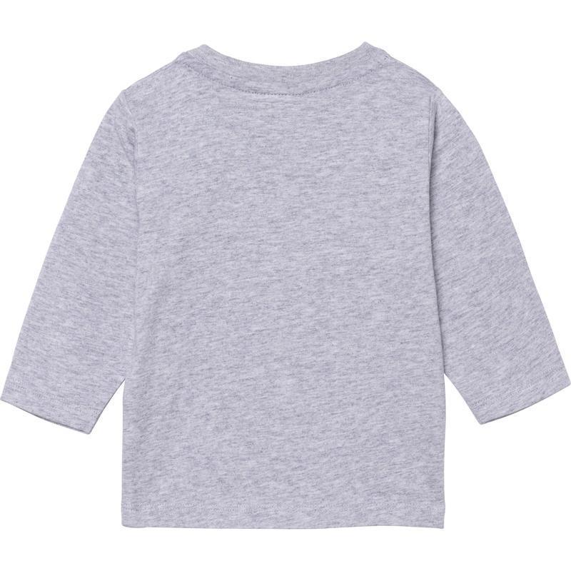 BOSS Baby Boys Grey Triangle Long Sleeve T-Shirt BOSS Baby Boys Grey Triangle Long Sleeve T-Shirt
