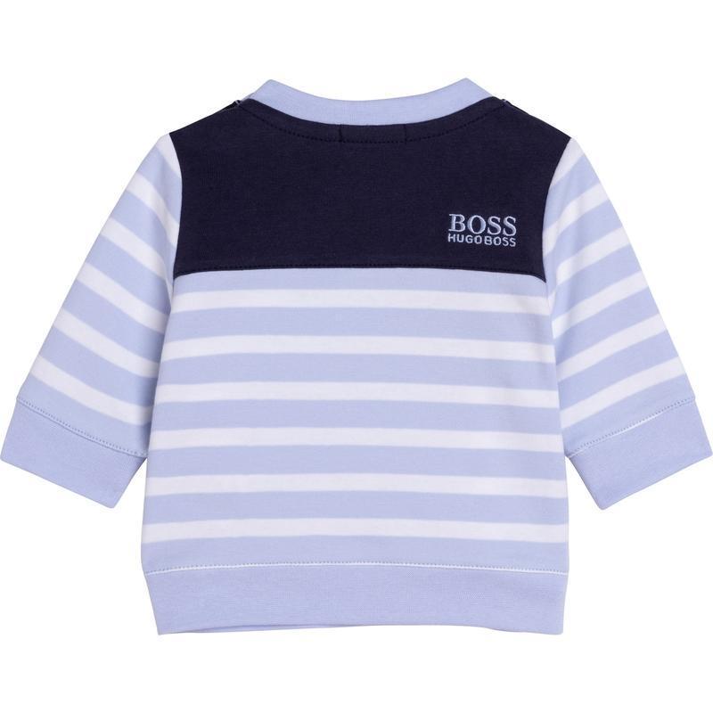 BOSS Baby Boys Striped & Top Trouser Set BOSS Baby Boys Striped & Top Trouser Set
