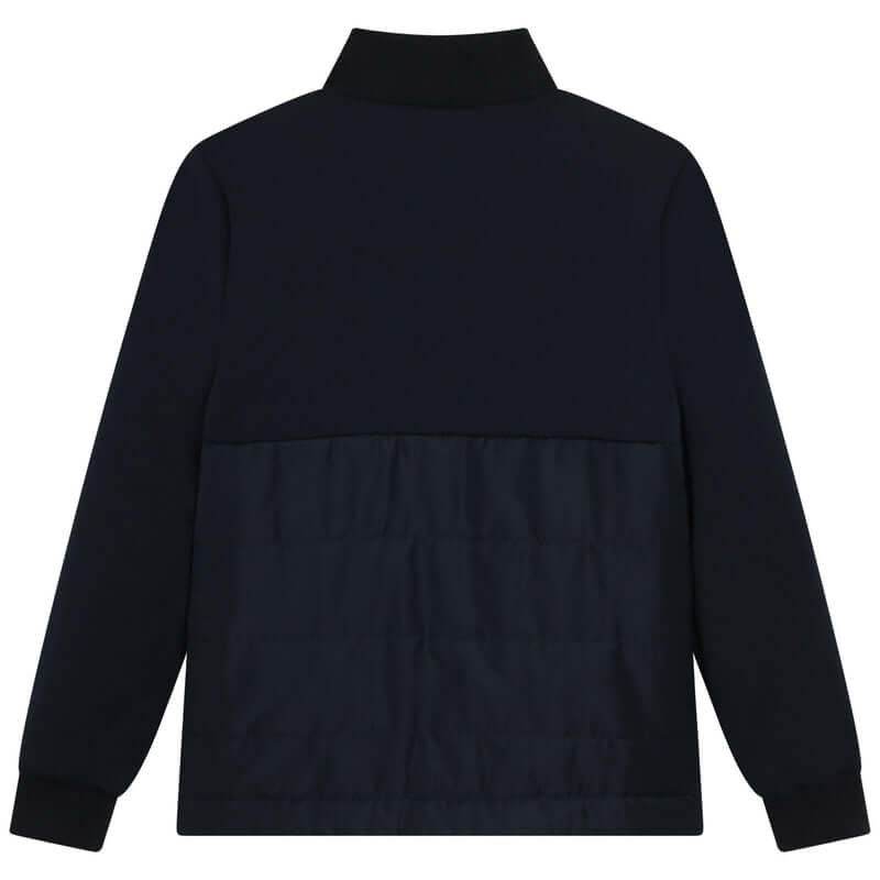 BOSS Boys Black Zip Up Jacket BOSS Boys Black Zip Up Jacket