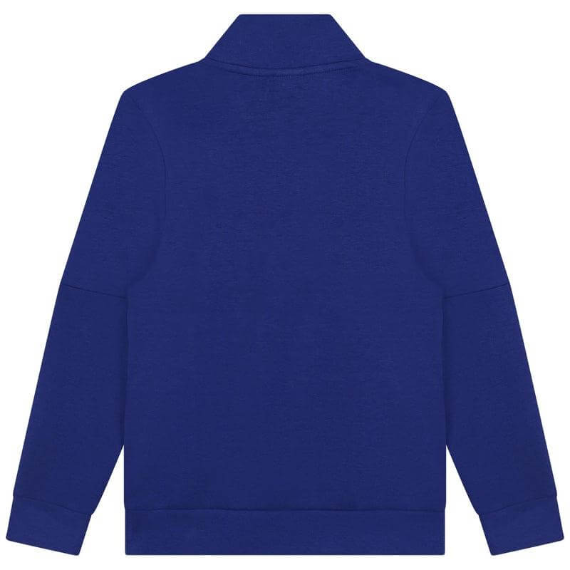 BOSS Boys Blue Zip Up Sweatshirt BOSS Boys Blue Zip Up Sweatshirt
