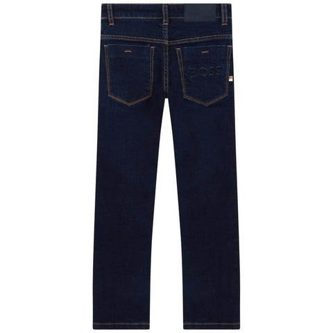 BOSS Boys Dark Denim Jeans BOSS Boys Dark Denim Jeans