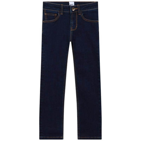 BOSS Boys Dark Denim Jeans BOSS Boys Dark Denim Jeans
