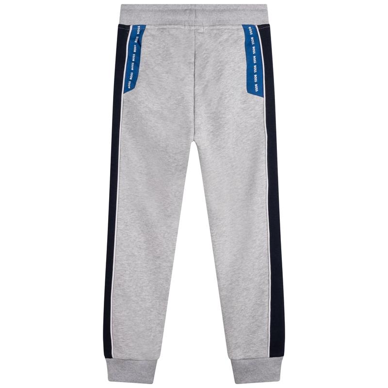 BOSS Boys Grey Jogging Bottoms BOSS Boys Grey Jogging Bottoms
