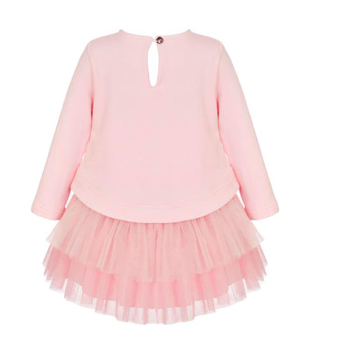Balloon Chic Girls Pink Tulle Rabbit Dress Balloon Chic Girls Pink Tulle Rabbit Dress