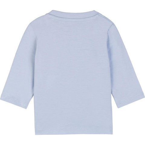 BOSS Baby Boys Blue Little Boss T-Shirt BOSS Baby Boys Blue Little Boss T-Shirt