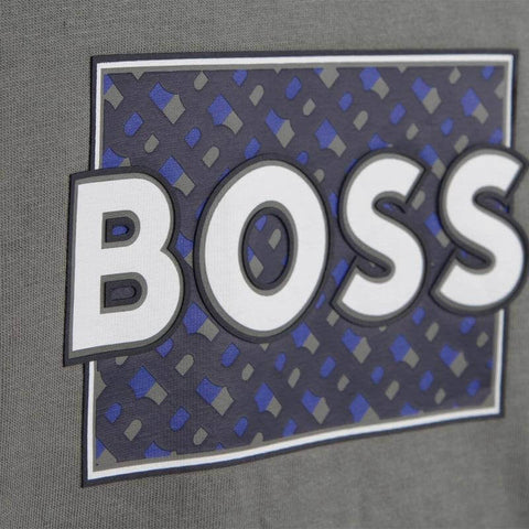 BOSS Baby Boys Khaki Logo Short Sleeve T-shirt BOSS Baby Boys Khaki Logo Short Sleeve T-shirt