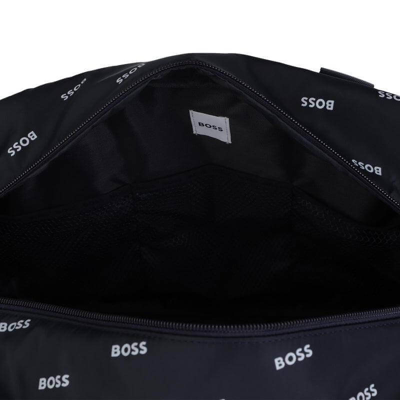 BOSS Black Navy Logo Baby Changing Bag & Mat BOSS Black Navy Logo Baby Changing Bag & Mat