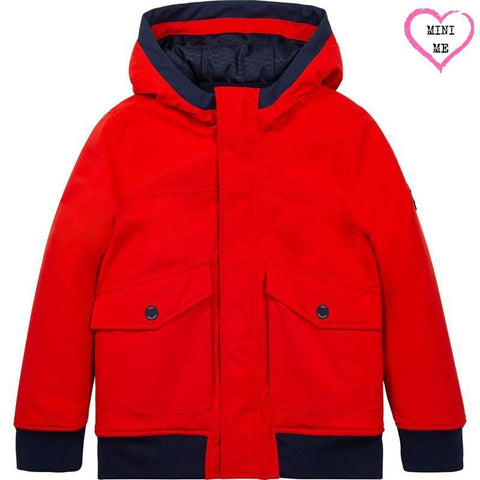BOSS Boys Red Parka BOSS Boys Red Parka
