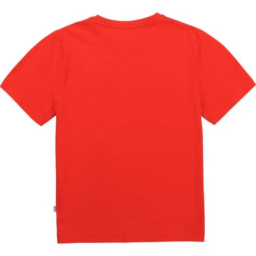 BOSS Boys Red Short Sleeve Logo T-shirt BOSS Boys Red Short Sleeve Logo T-shirt