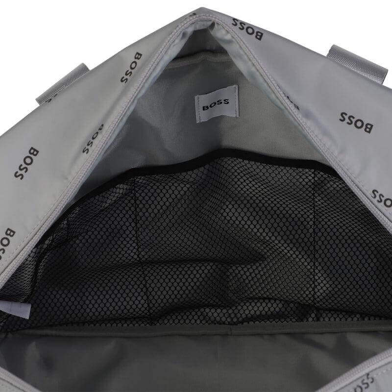 BOSS Grey Logo Baby Changing Bag & Mat BOSS Grey Logo Baby Changing Bag & Mat