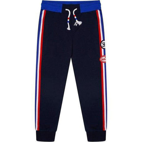 Bugatti Boys Navy Striped Joggers Bugatti Boys Navy Striped Joggers
