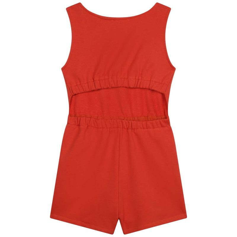 Chloe Girls Orange Playsuit Chloe Girls Orange Playsuit