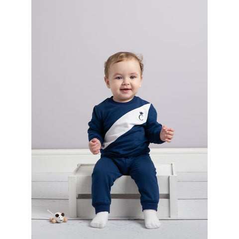 Caramelo Kids Boys Navy Tracksuit Caramelo Kids Boys Navy Tracksuit