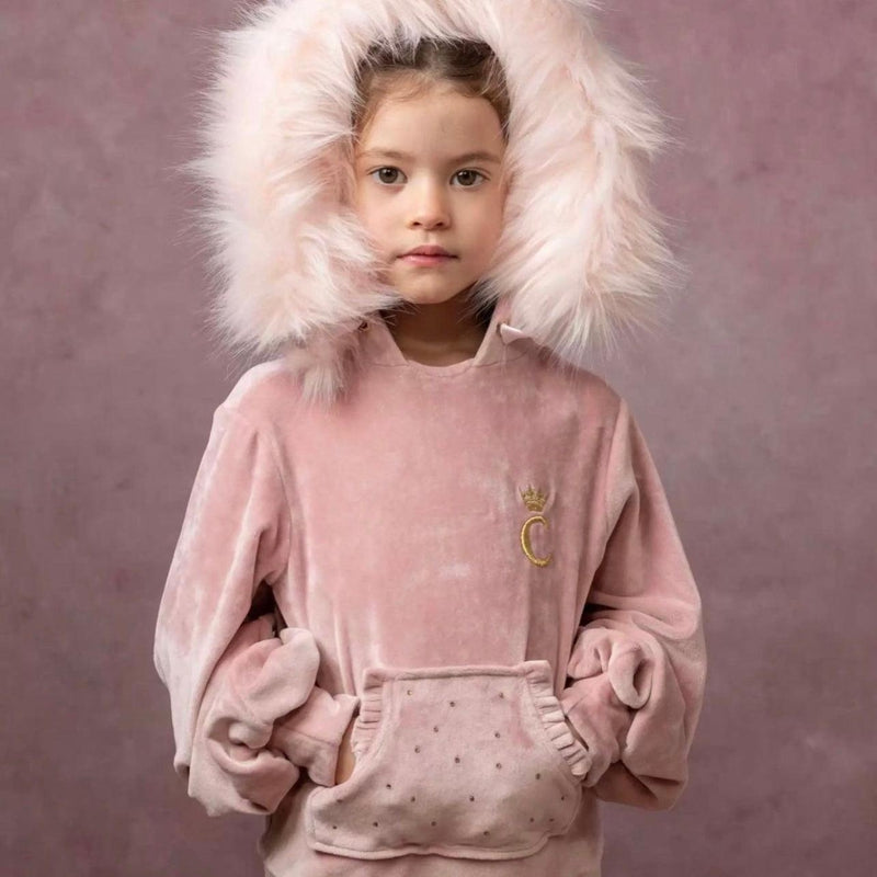 Caramelo Kids Girls Wine Velour Diamonte Pocket Leisure Suit Caramelo Kids Girls Wine Velour Diamonte Pocket Leisure Suit
